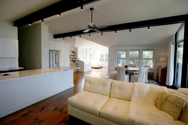 Inviting open-concept living space