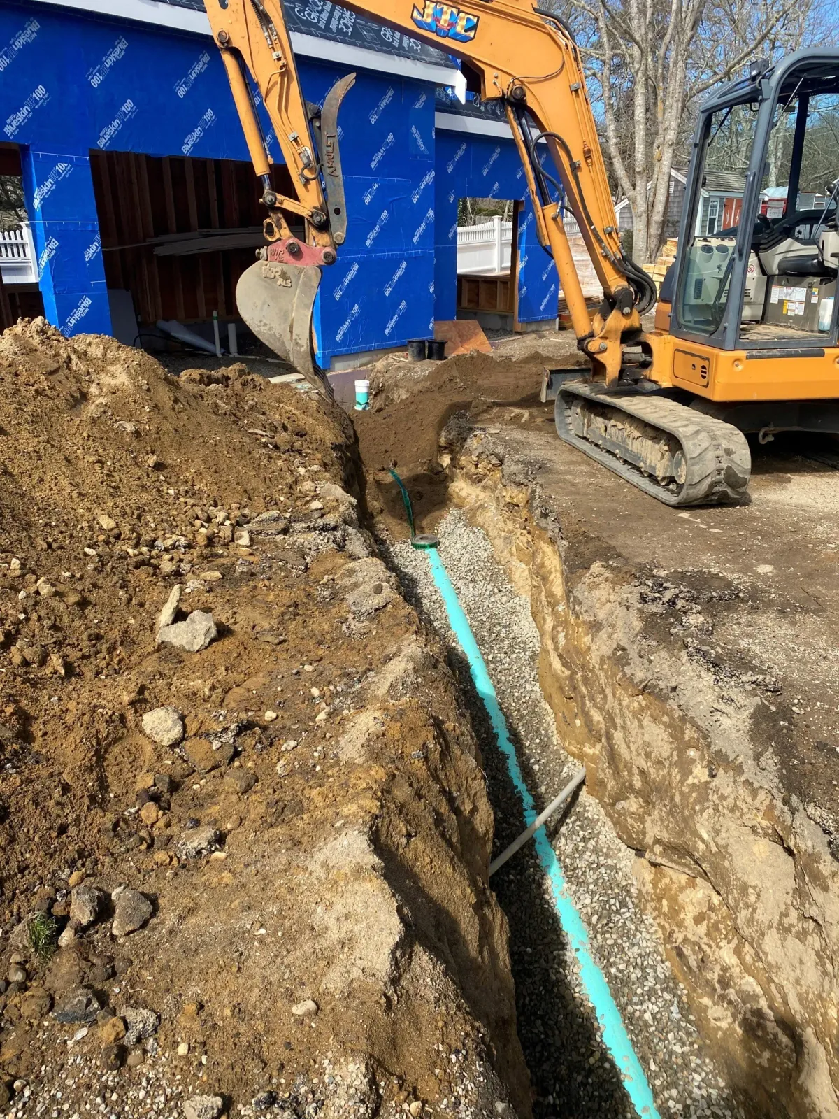 sewer connection