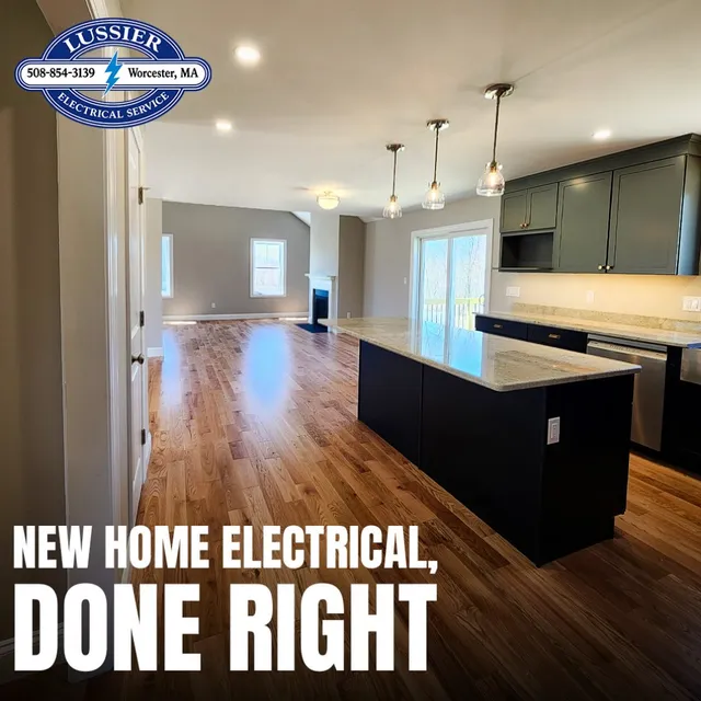 A new home deserves electrical work that’s safe, reliable, and done the right way from day one.  Give us a call at (508) 854-3139!