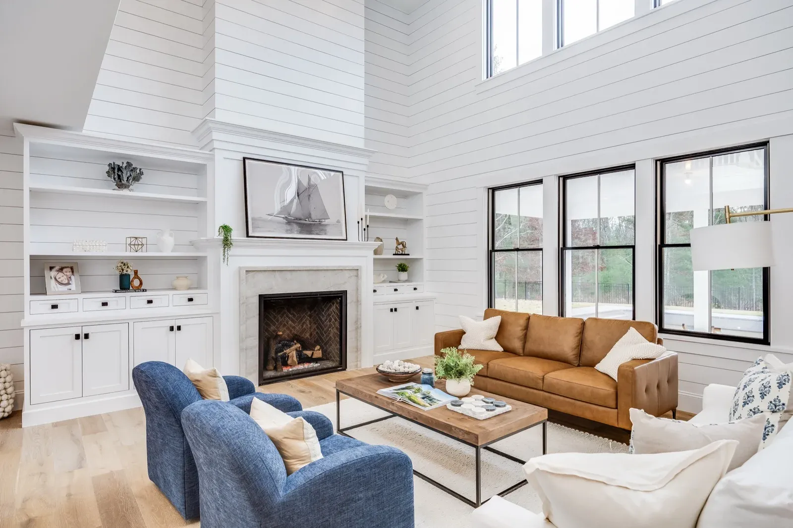 Living area with natural light