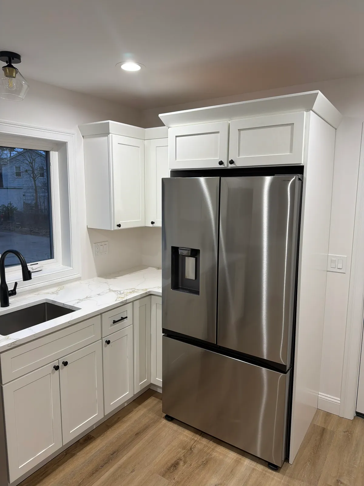 Custom kitchen cabinet installation in Western Massachusetts