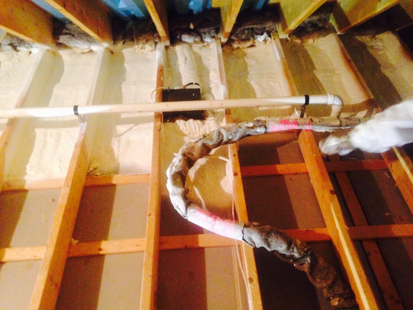 work photo from weathertightsprayfoam.com