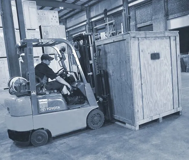 Mover Moving A Forklift