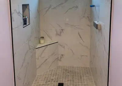 Complete Bathroom Remodel with Waterproof Tile Installation – Rehoboth, MA