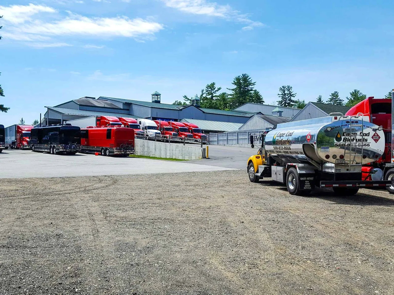 On-site fleet fueling with Cape Cod Biofuels