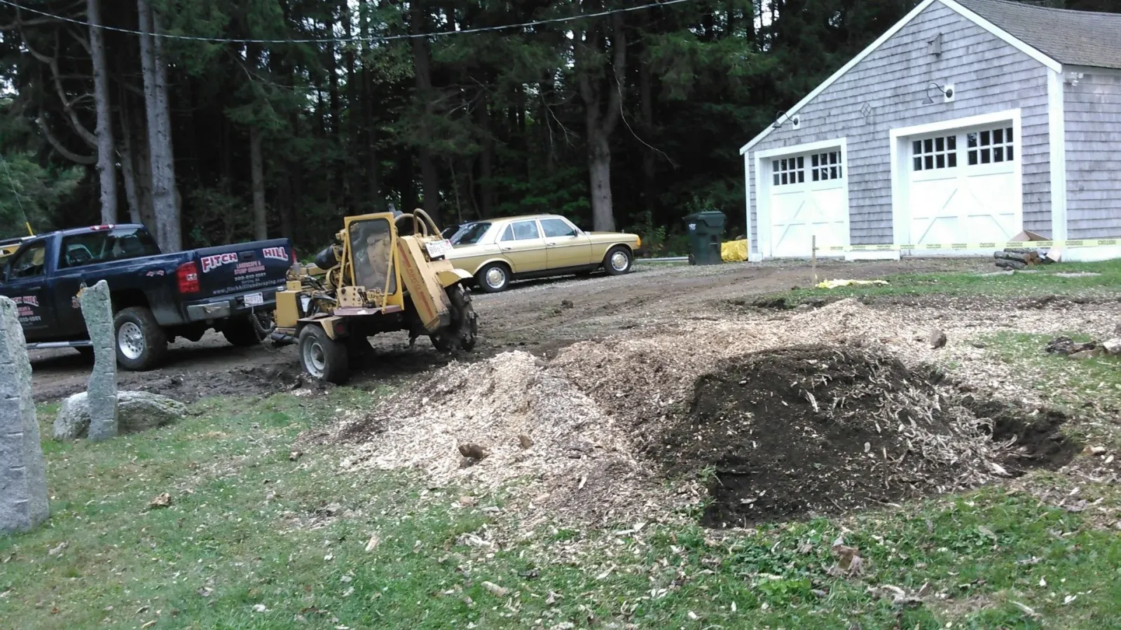 work photo from fitchhillstumpgrinding.com