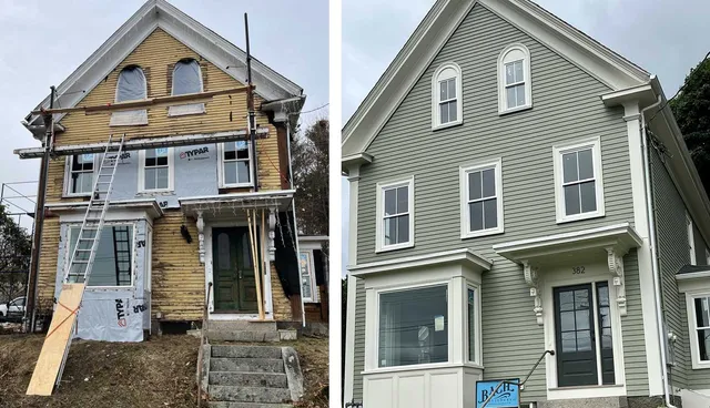 total gut renovation in Glouster