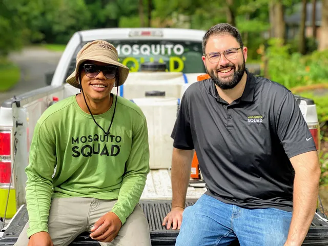 Cape Cod Mosquito Squad work photo