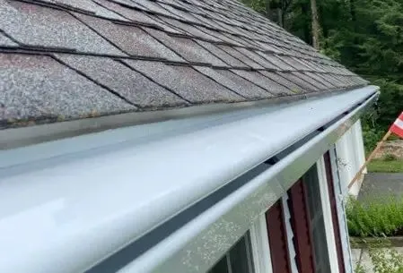 Gutter installation service by Rhino-Back Roofing
