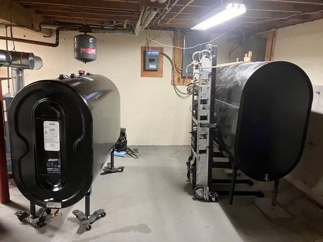 603 Oil Burner Service Heating & Cooling work photo
