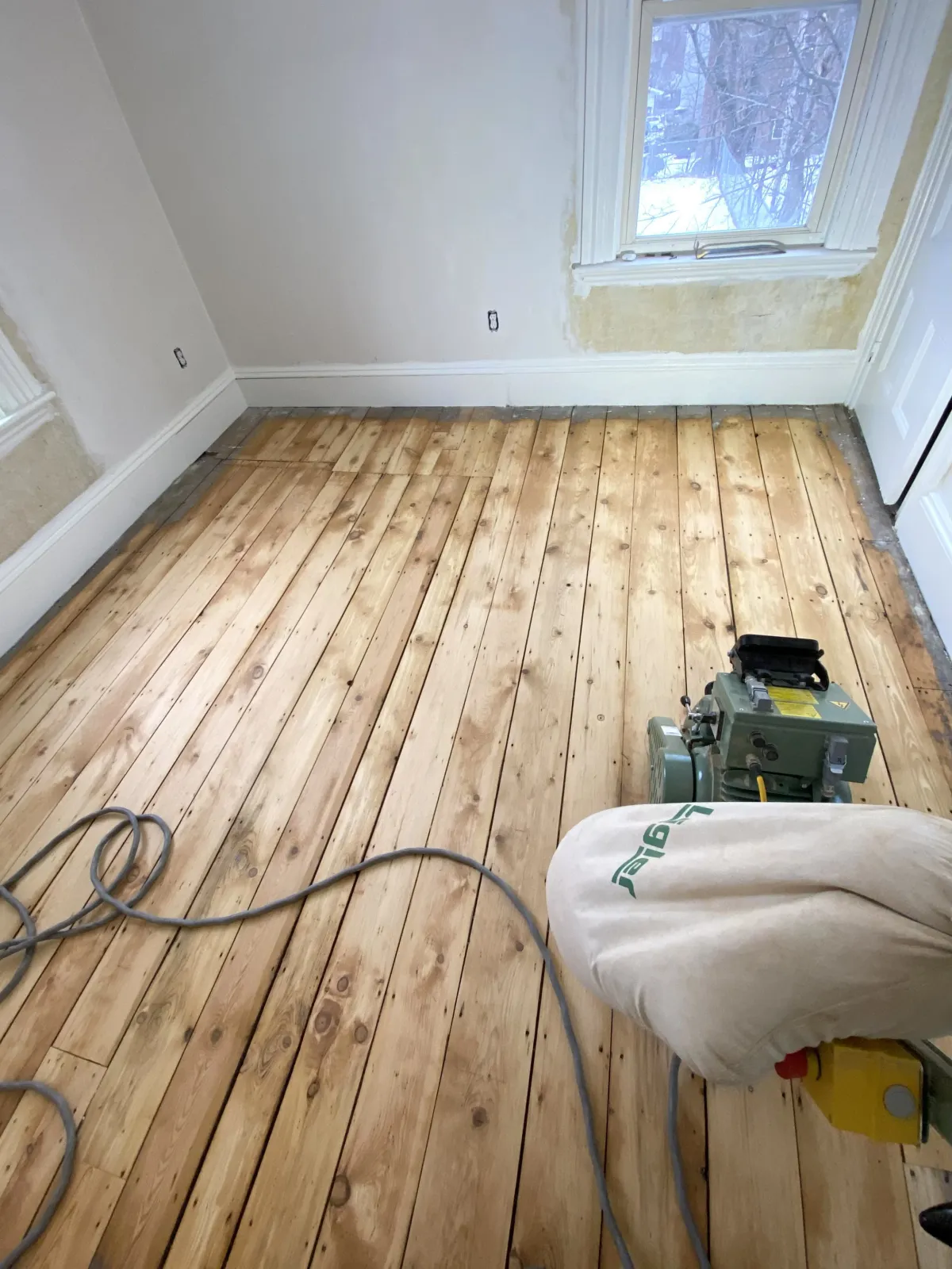 Finished floor