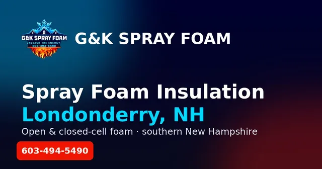 G&K Spray Foam work photo