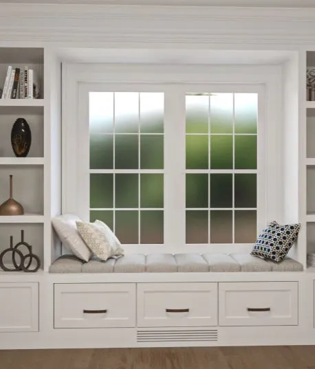 WW Finish Carpentry - Modern Finished White Custom Cabinets