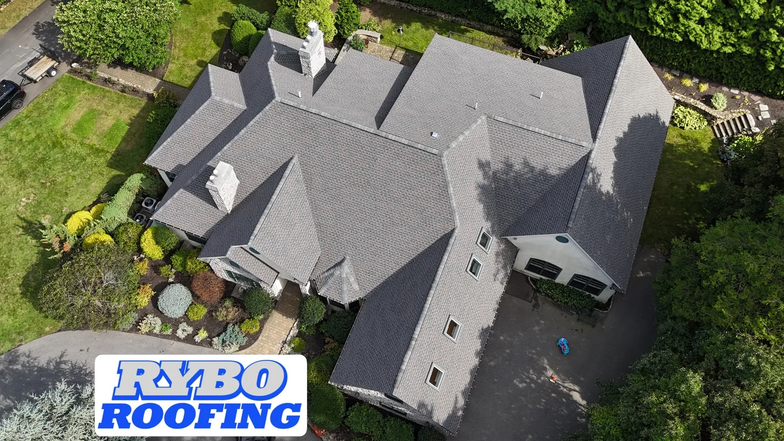 Over the next few weeks I’m going to post some of the roofs that I think deserve RYBO Roof of the Year. 

Since we just finished this one…

It’s only fair it gets first nomination. Hard to argue with such a detailed 10,000 square foot roof in such a unique color,  GAF Williamsburg Slate. For sheer size and beauty of the property… this one might just have to take the cake.

Follow along to see what else we think deserves the top spot for the 2026 RYBO Roofing season. More to come as well as new jobs we will keep finishing and posting. Happy Labor Day Weekend from the RYBO Team! #rooflife #roofoftheyear #roofingcontractor #beautifulhomes #homestyle