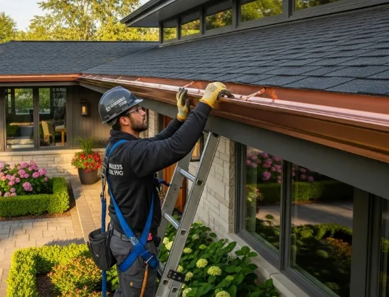 B. A. Harris Seamless Gutter