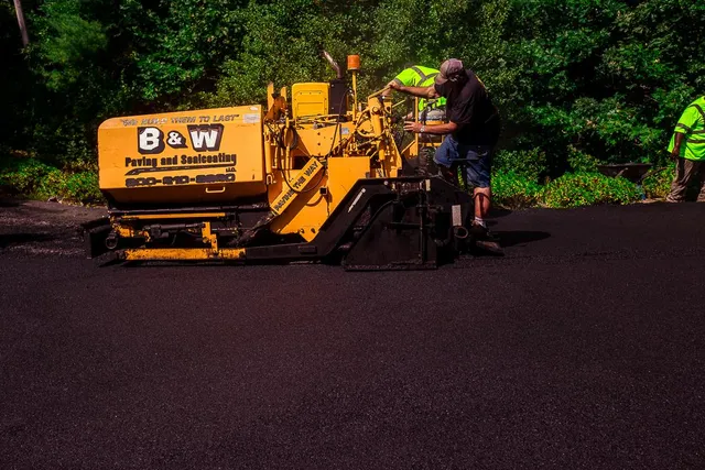 B&W Paving work photo