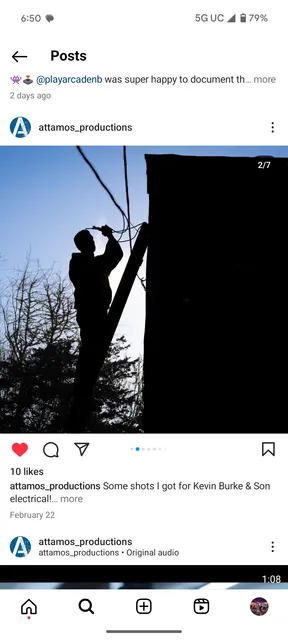 work photo from Google listing
