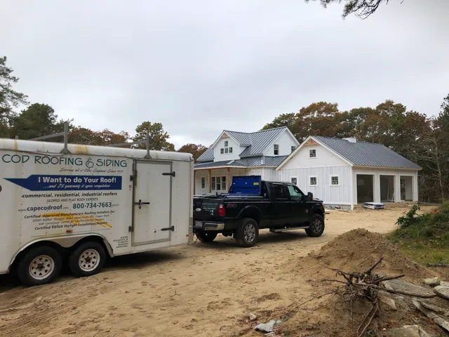 Cape Cod Roofing and Siding work photo