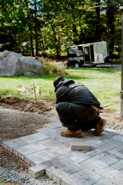 work photo from masslawnpros.com