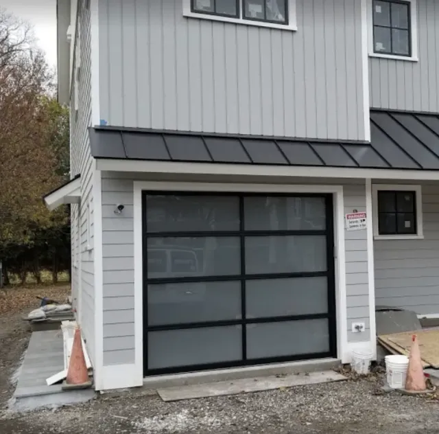Glass door
