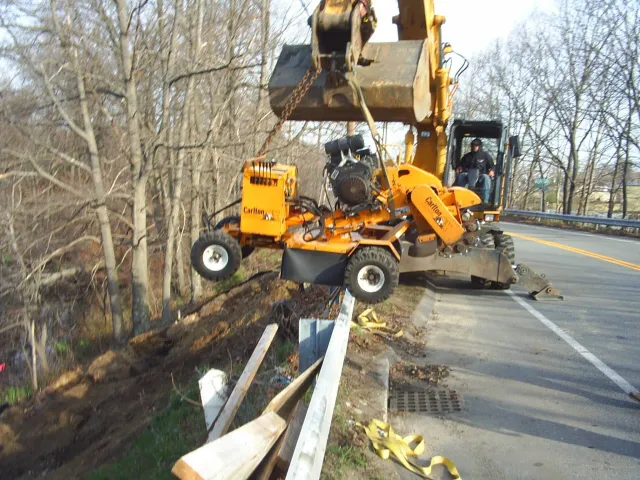 work photo from fitchhillstumpgrinding.com