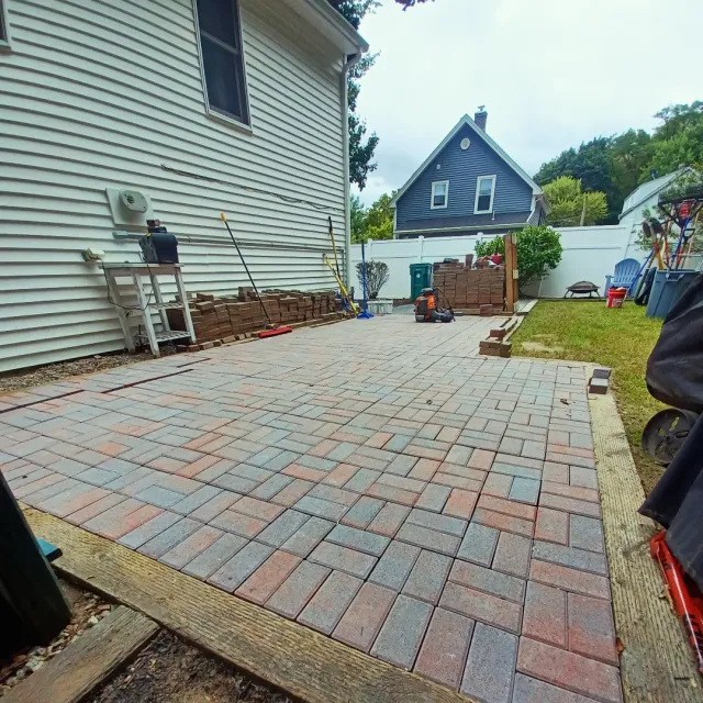 Paver Patio Installation