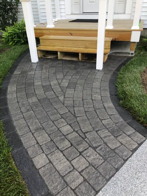 Earth landscaping work photo