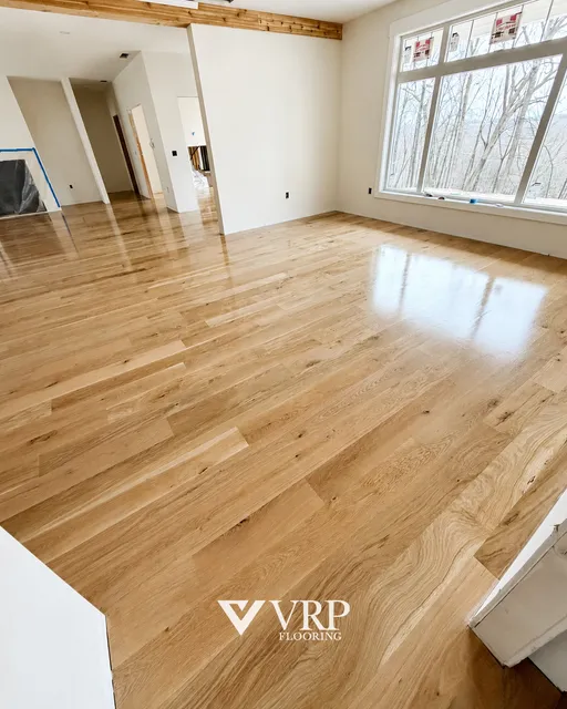 New flooring installed in a Connecticut home by VRP Flooring
