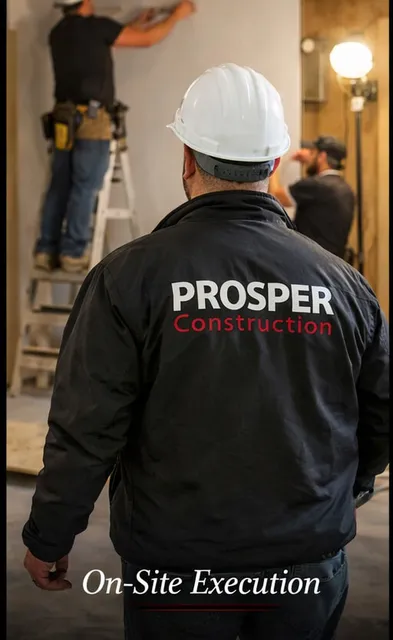 Prosper Construction on-site execution and project completion
