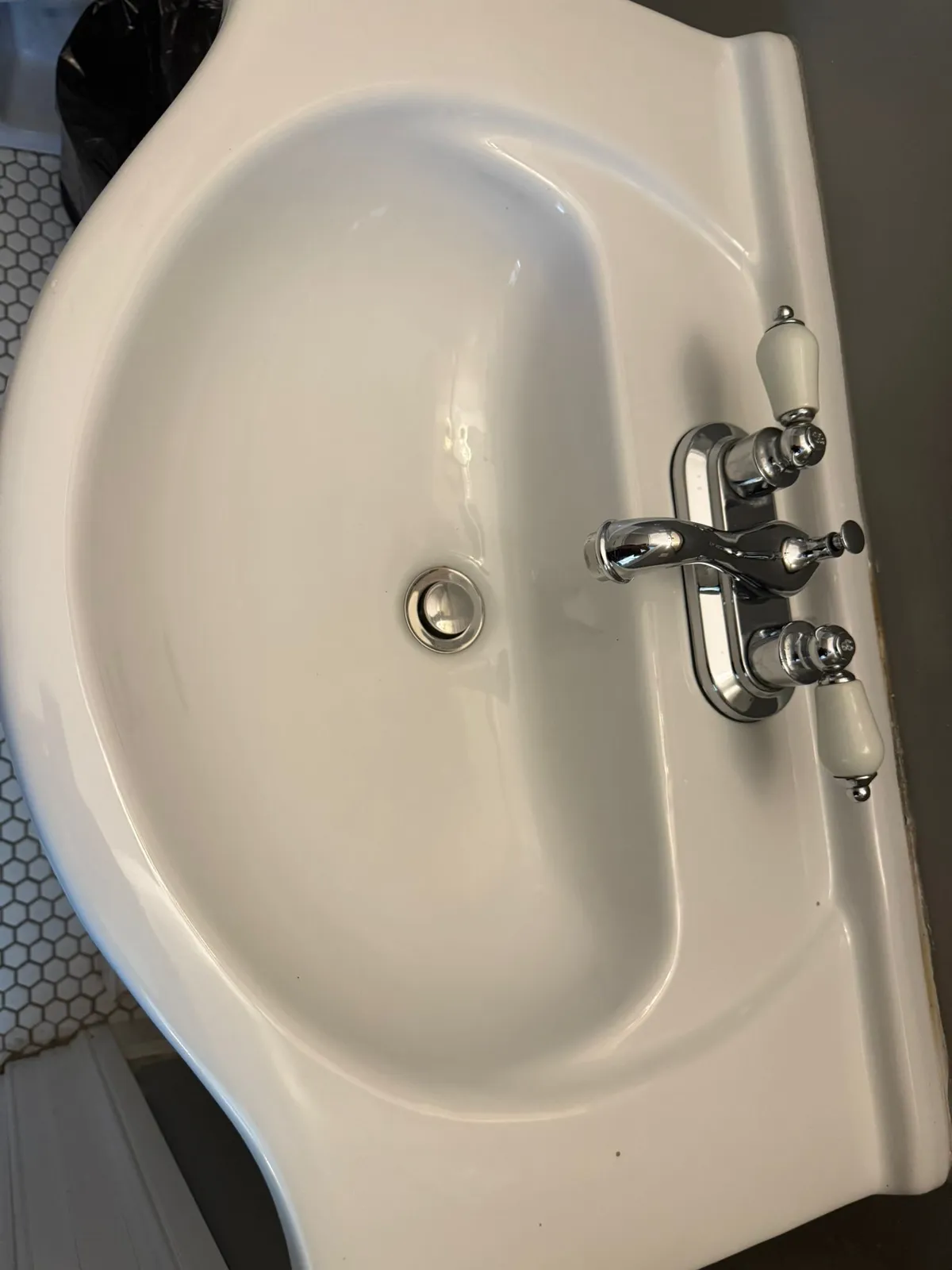 Bathroom after cleaning