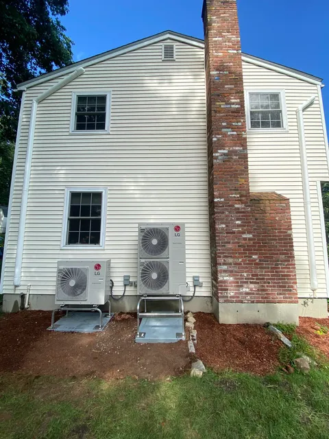 Dual LG Heat Pump Install