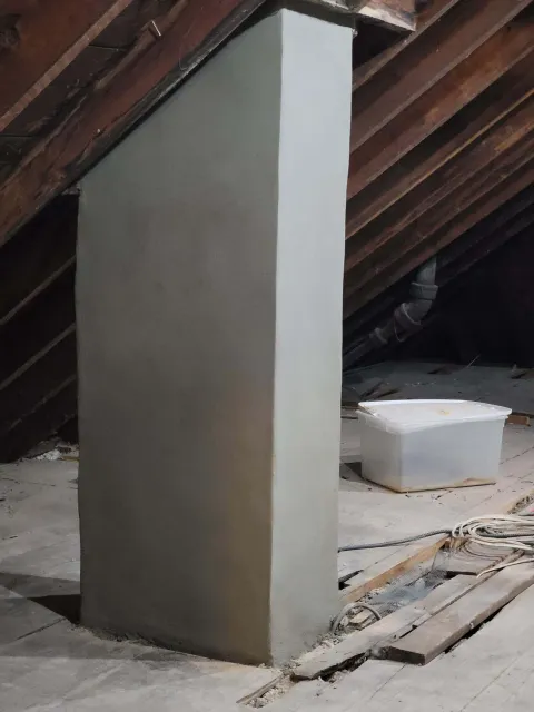 Chimney and Stucco
