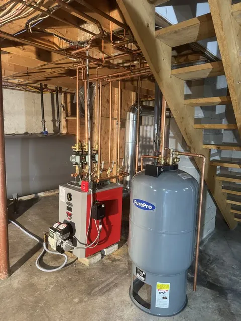 PurePro Trio Oil Boiler with Large Expansion Tank