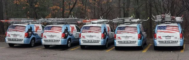 SSC window cleaning truck fleet.