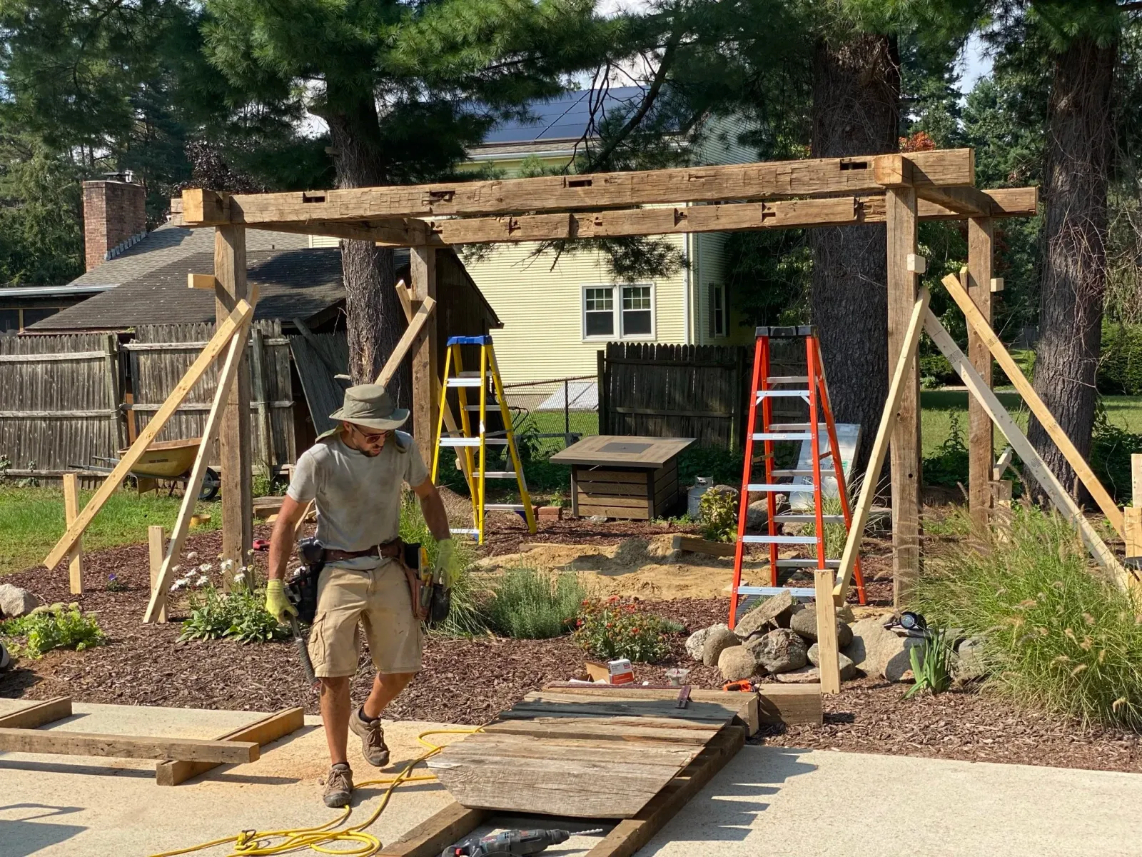 Hard at work
