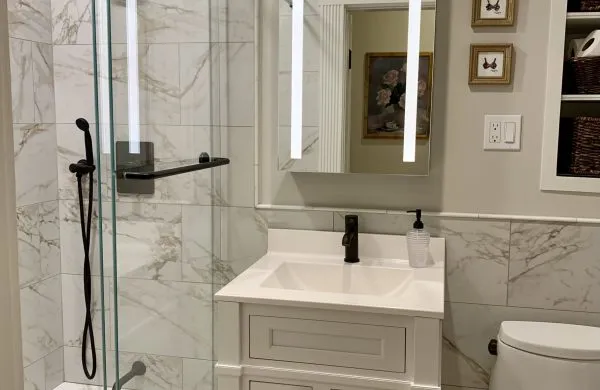 Beacon hill bathroom after