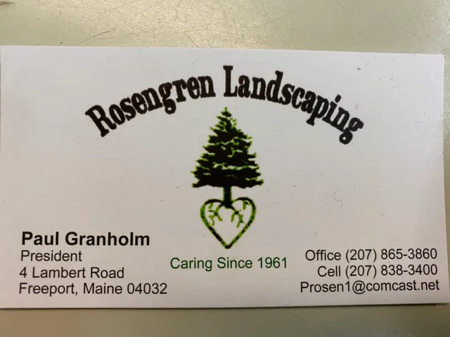 Rosengren Landscaping Inc work photo