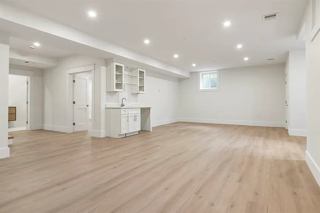 Hardwood flooring installation project by Paulista General Contractors"