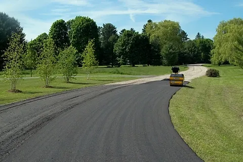 B Metcalf Asphalt Paving work photo