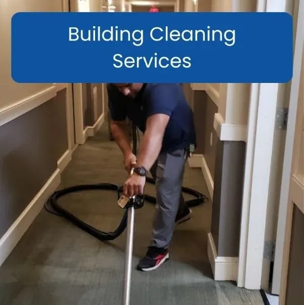 We offer commercial and office building cleaning services.