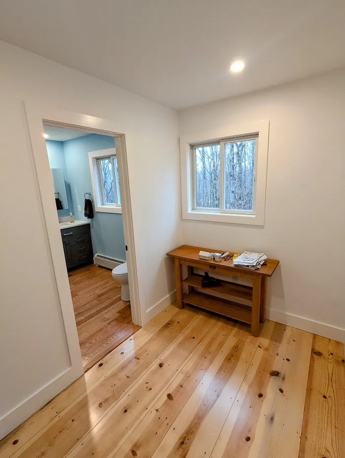 Dressing room and bathroom