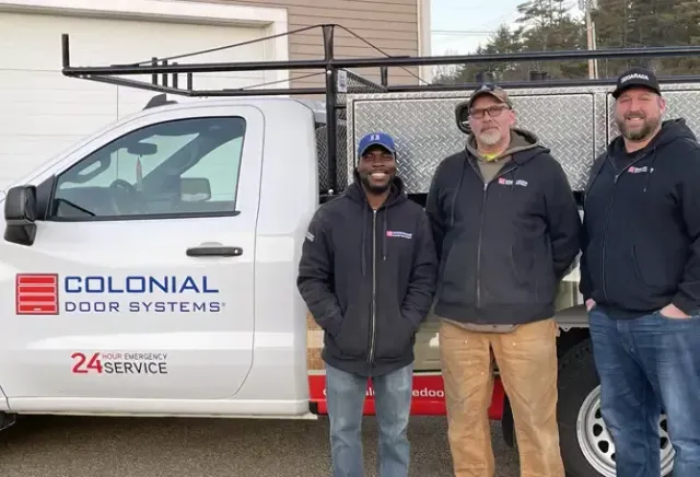 Colonial Garage Door Company work photo