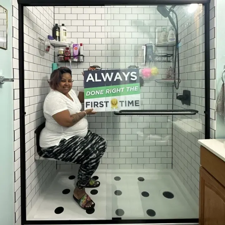 Shower Seat Installation