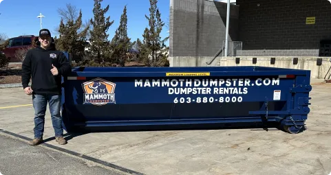 work photo from mammothdumpster.com