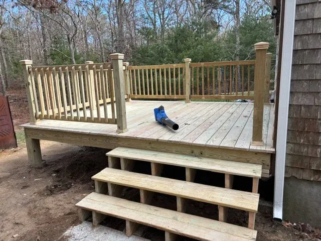 New Deck Addition in Falmouth, MA