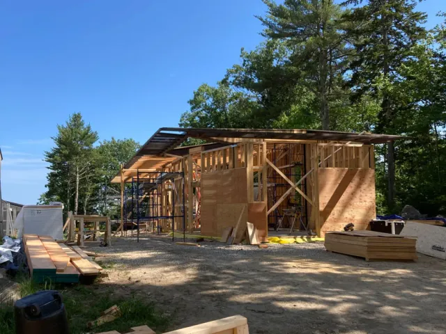 Exterior build of new construction