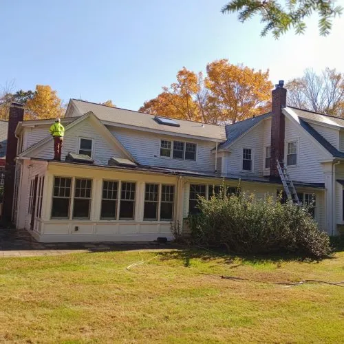Roof Washing Service in Boston MA