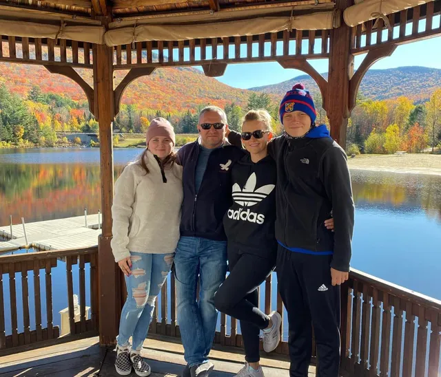 Kris Rutkowski and his family — owners of Tree Wise Guys CT