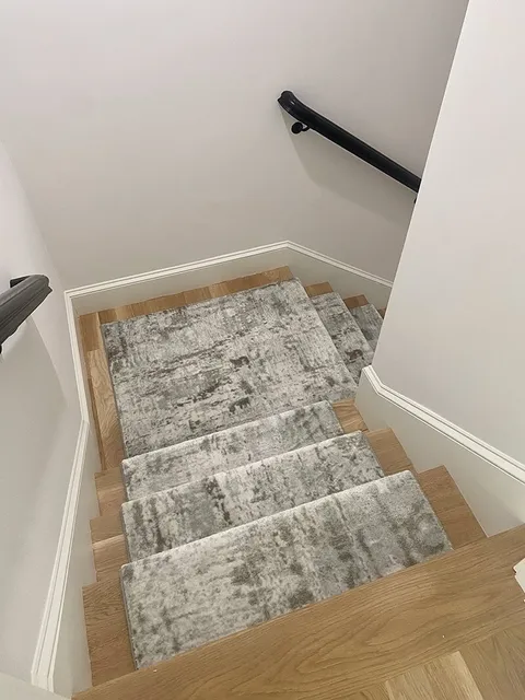 Residential carpeting stair work in Framingham, MA from Framingham Carpet Center