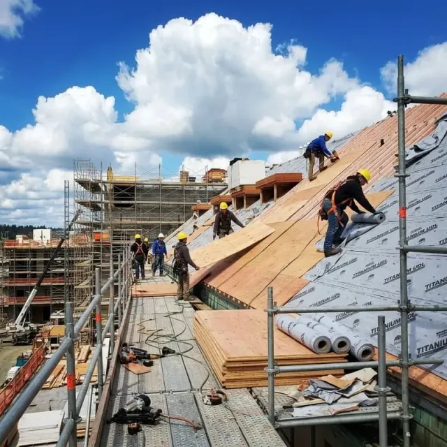 Emergency Roof Installation
